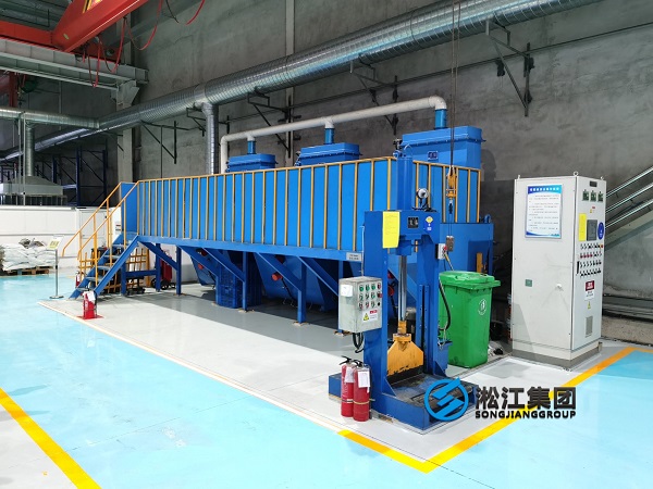造纸厂管道纸浆使用DN400/DN450减震器
